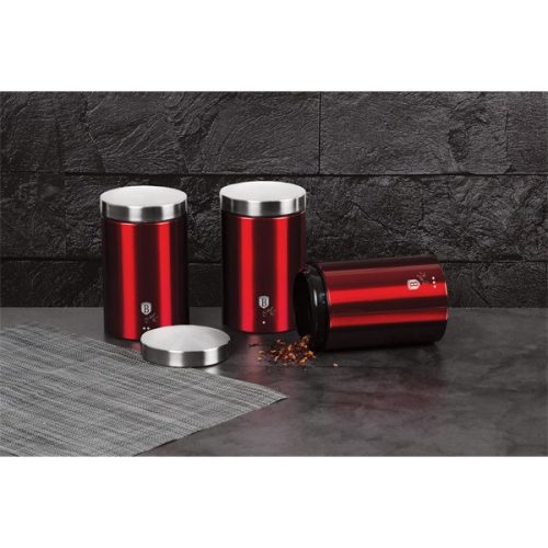 Berlinger Haus BH/1343 burgundy 3 részes tároló szett