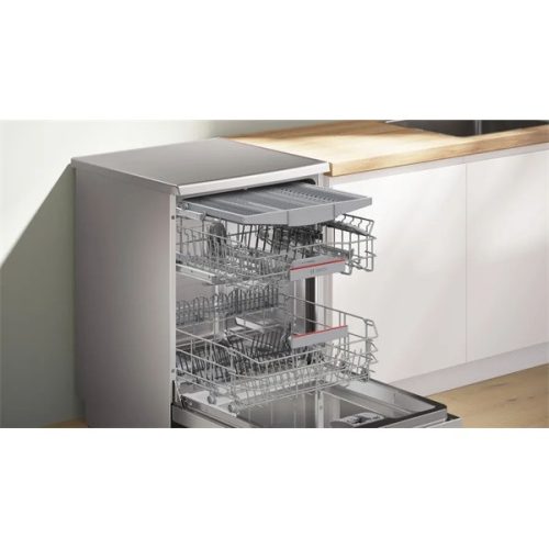 Bosch SMS4ECI26E inox, szabadonálló, programok száma:6, 14 terítékes mosogatógép