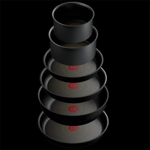 Tefal L3979542 Ingenio Exo Resist 13 részes fekete serpenyőkészlet