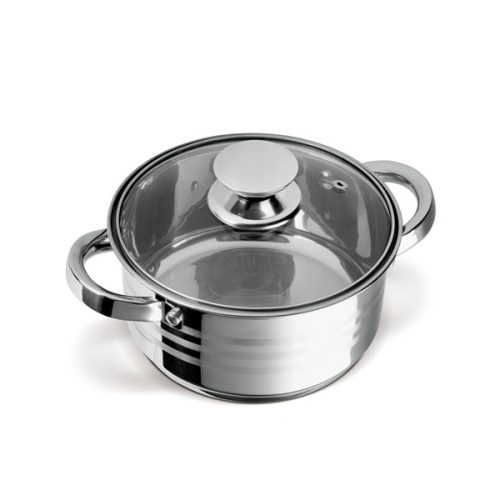 TOO LP-7172 prémium rozsdamentes 6 darabos edénykészlet, 2,3 liter+4,2 liter+5,8 liter fazék/lábas+fedők