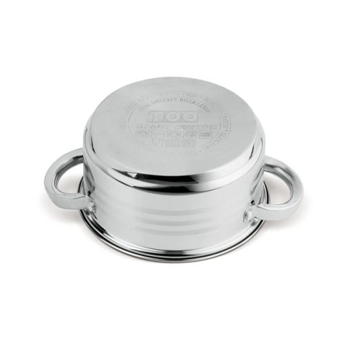 TOO LP-7172 prémium rozsdamentes 6 darabos edénykészlet, 2,3 liter+4,2 liter+5,8 liter fazék/lábas+fedők