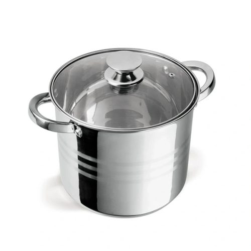 TOO LP-7173 prémium rozsdamentes 6 darabos edénykészlet, 9 liter+11,1 liter+17,5 liter fazék/lábas+fedők