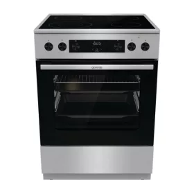   Gorenje GECS6C70XPA inox-fekete, szabdonálló, kerámialapos, főzőzóna:4, sütőtér:71L, tűzhely
