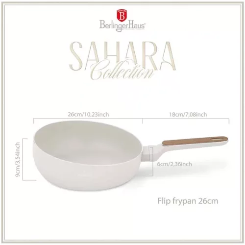 Berlinger Haus BH/8313 Sahara Nordic Collection 26 cm-es flip serpenyő