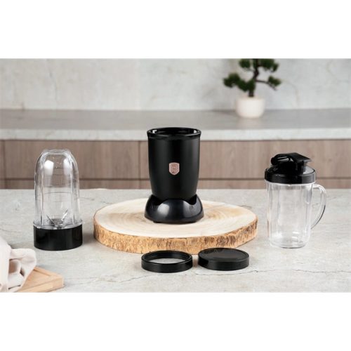 Berlinger Haus BH/9506 fekete- rózsaarany 6 részes többfunkciós turmixgép készlet