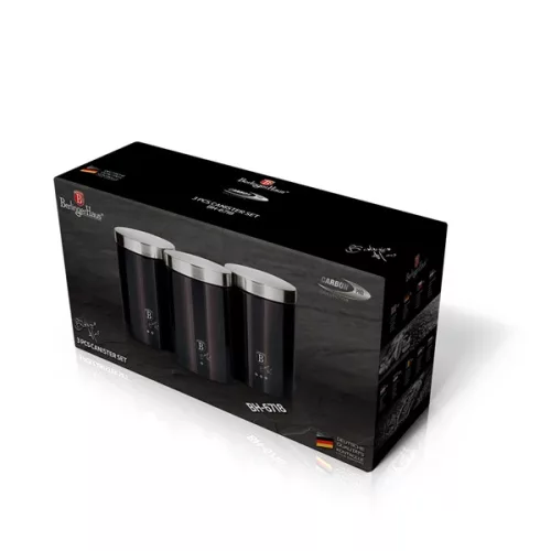 Berlinger Haus BH/6718 Carbon Pro Collection 3 részes tároló szett