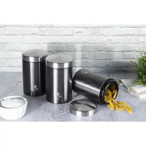 Berlinger Haus BH/6718 Carbon Pro Collection 3 részes tároló szett