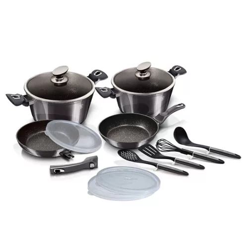 Berlinger Haus BH/7059Metallic Line Carbon Pro Edition 13 részes edénykészlet