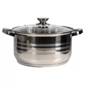   TOO LP-7170-7L prémium rozsdamentes edény 7,2 liter fazék/lábas+fedő 26 x 14cm