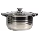 TOO LP-7170-7L prémium rozsdamentes edény 7,2 liter fazék/lábas+fedő 26 x 14cm