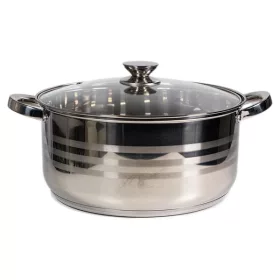   TOO LP-7170-10L prémium rozsdamentes edény 10 liter fazék/lábas+fedő 30 x 14,5cm