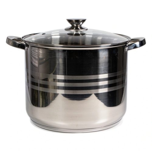 TOO LP-7170-13L prémium rozsdamentes edény 13,3 liter fazék/lábas+fedő 28 x 22cm