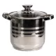 TOO LP-7171-4L prémium rozsdamentes edény  4,3 liter fazék/lábas+fedő 18 x 17cm