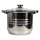 TOO LP-7171-7L prémium rozsdamentes edény  7,2 liter fazék/lábas+fedő 22 x 22cm