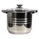 TOO LP-7171-7L prémium rozsdamentes edény  7,2 liter fazék/lábas+fedő 22 x 22cm
