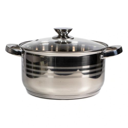TOO LP-7172-5L prémium rozsdamentes edény  5,8 liter fazék/lábas+fedő 24 x 13cm