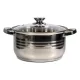 TOO LP-7172-5L prémium rozsdamentes edény  5,8 liter fazék/lábas+fedő 24 x 13cm
