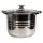 TOO LP-7173-11L prémium rozsdamentes edény 11,1 liter fazék/lábas+fedő 26 x 21cm