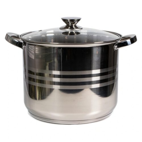 TOO LP-7173-11L prémium rozsdamentes edény 11,1 liter fazék/lábas+fedő 26 x 21cm