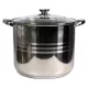 TOO LP-7173-17,5L prémium rozsdamentes edény 17,5 liter fazék/lábas+fedő 30 x 25cm