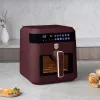 Berlinger Haus BH/9687 matt bordó 6,3 L forrólevegős sütő