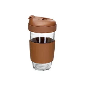 TOO-KT-614 480 ml-es üveg kávés utazóbögre