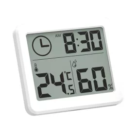   TOO WS-301-W hőmérséklet és páratartalom kijelzéssel fehér időjárás állomás