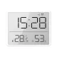IRIS DC-111-W hőmérséklet és páratartalom kijelzéssel, ébresztő funkcióval fehér digitális óra