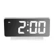 TOO DC-222-W hőmérséklet kijelzéssel, ébresztő funkcióval fehér digitális óra
