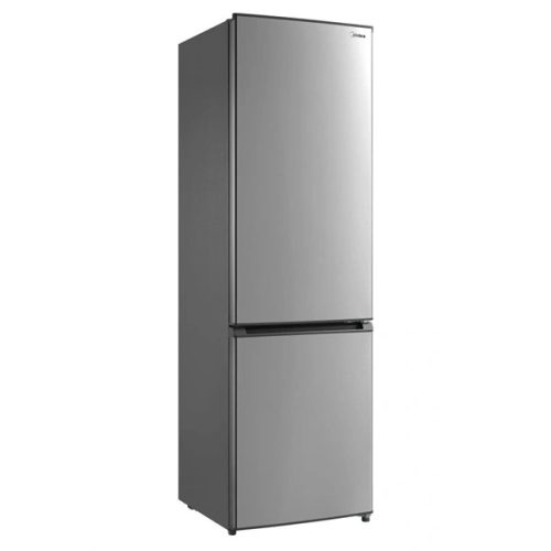 Midea MDRB380FGE02A inox, alulfagyasztós, Hűtő: 199L, Fagyasztó:71L, No frost hűtőszekrény