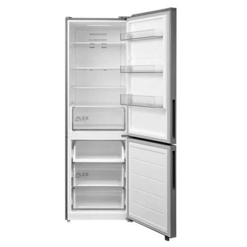 Midea MDRB548MME46 Space master inox, alulfagyasztós, Hűtő: 271L, Fagyasztó:130L, No frost hűtőszekrény