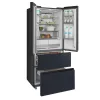 Midea MDRF600BIE70 inox, négyajtós, Hűtő:276L, Fagyasztó:159L, No frost hűtőszekrény