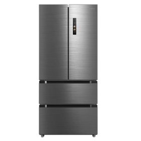   Midea MDRF692FIE46 inox, négyajtós, Hűtő:347L, Fagyasztó:169L, No frost hűtőszekrény