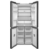 Midea MDRM587BIE70 inox, négyajtós, Hűtő:276L, Fagyasztó:150L, No frost hűtőszekrény