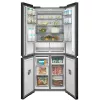 Midea MDRM587BIE70 inox, négyajtós, Hűtő:276L, Fagyasztó:150L, No frost hűtőszekrény