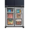 Midea MDRM587BIE70 inox, négyajtós, Hűtő:276L, Fagyasztó:150L, No frost hűtőszekrény