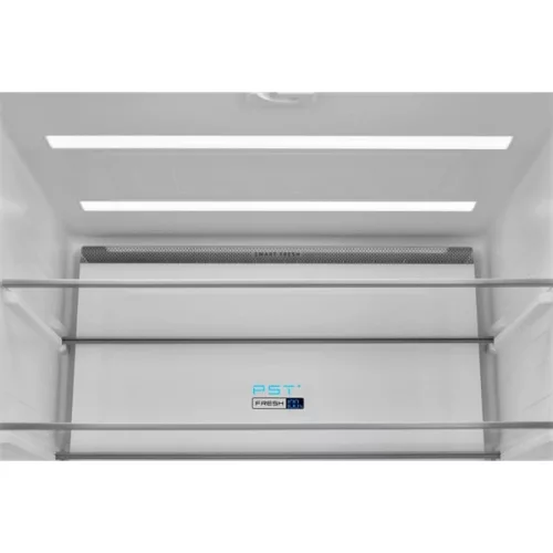 Midea MDRM587BIE70 inox, négyajtós, Hűtő:276L, Fagyasztó:150L, No frost hűtőszekrény