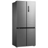 Midea MDRM691FIE46 inox, négyajtós, Hűtő:345L, Fagyasztó:170L, No frost hűtőszekrény