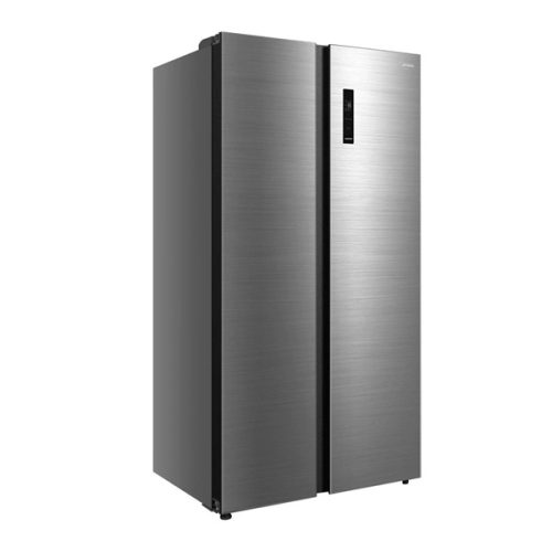 Midea MDRS710FGD46 inox, Side-by-side, Hűtő:349L, Fagyasztó:206L, No frost hűtőszekrény