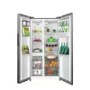 Midea MDRS710FGD46 inox, Side-by-side, Hűtő:349L, Fagyasztó:206L, No frost hűtőszekrény