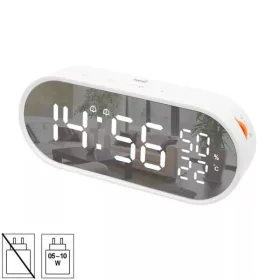 Home LTC06 USB töltő kimenettel LED ébresztőóra