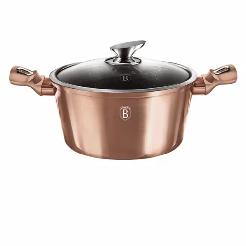 Berlinger Haus BH/6194 Metallic Line Rosegold Edition 30cm lábas fedővel
