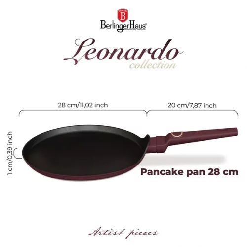 Berlinger Haus BH/8026 Leonardo Collection 28 cm palacsintasütő