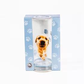 Üditős pohár, Golden Retriever