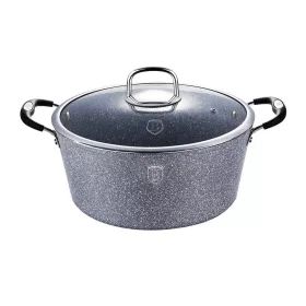   Berlinger Haus Gray Stone Touch Line fazék fedővel 20 cm  ( BH-1151N)
