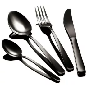   Berlinger Haus Royal Black Collection 6 személyes rozsdamentes acél evőeszköz készlet (BH-2346)