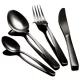 Berlinger Haus Royal Black Collection 6 személyes rozsdamentes acél evőeszköz készlet (BH-2346)