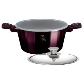   Berlinger Haus Purple Eclipse Collection magas lábas titán bevonattal, kétféle fedővel, 20 cm (BH-6628)