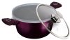 Berlinger Haus Purple Eclipse Collection magas lábas titán bevonattal, kétféle fedővel, 24 cm (BH-6629)