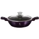 Berlinger Haus Purple Eclipse Collection lábas titán bevonattal, kétféle fedővel, 24 cm (BH-6631)